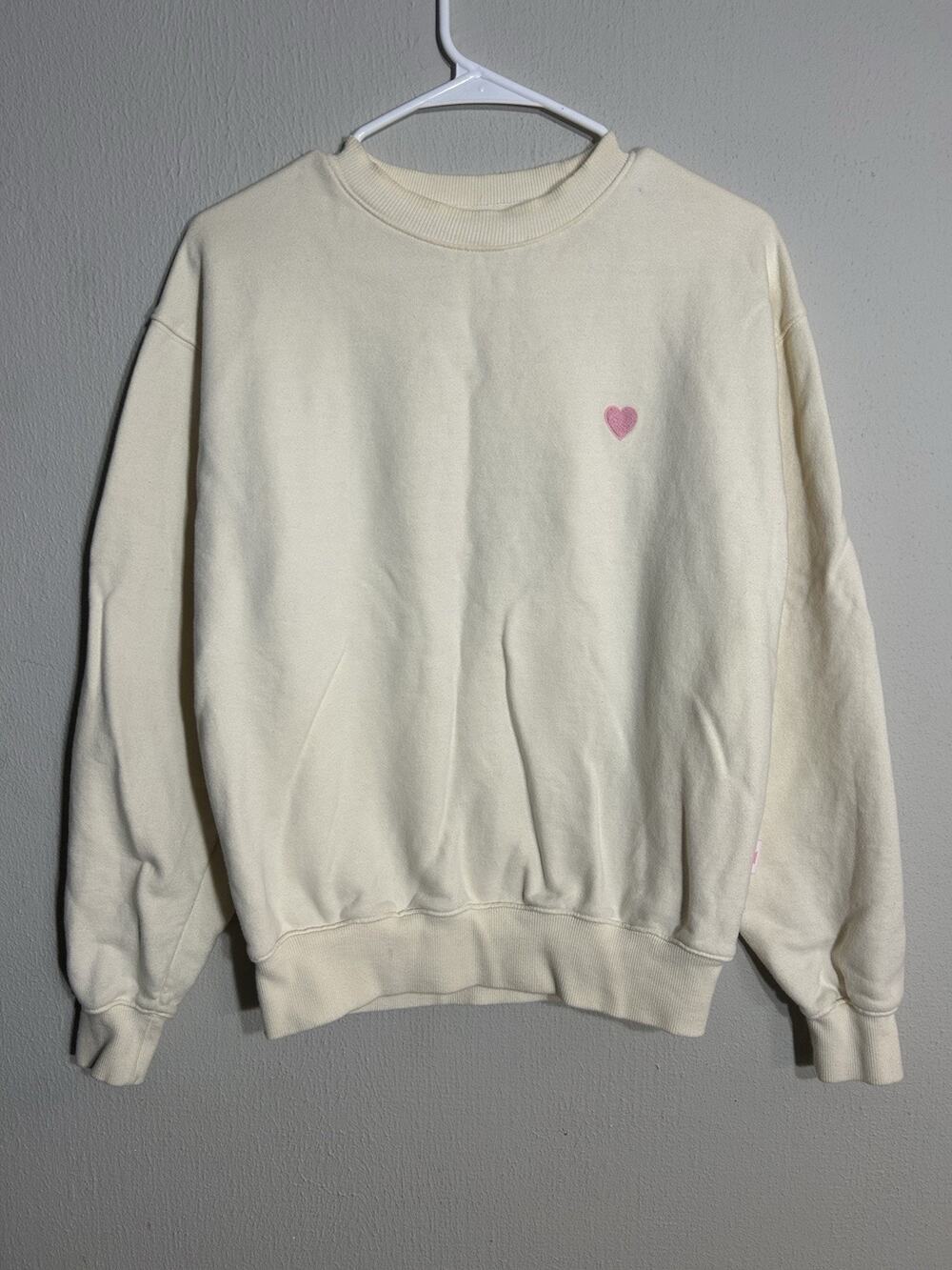 RARE BTS OFFICIAL BOY WITH LUV CREWNECK SWEATSHIRT MEDIUM